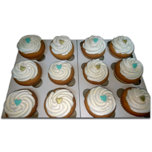 Large Iced Cupcake Each