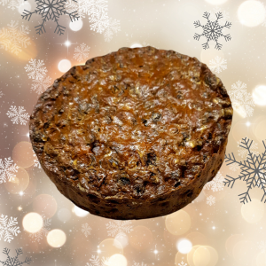 Round Fruit Cake Plain